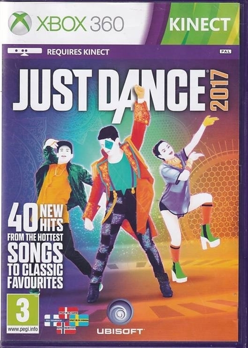 Just Dance 2017 - XBOX 360 (B Grade) (Genbrug)